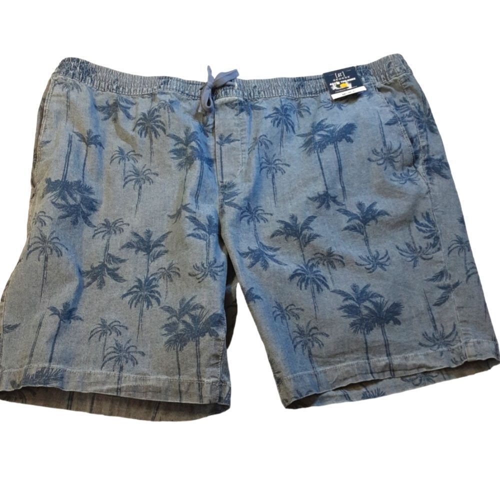 George Shorts Above‎ Knee Stretch Waist Men's Size 2XL 44-46 NWT